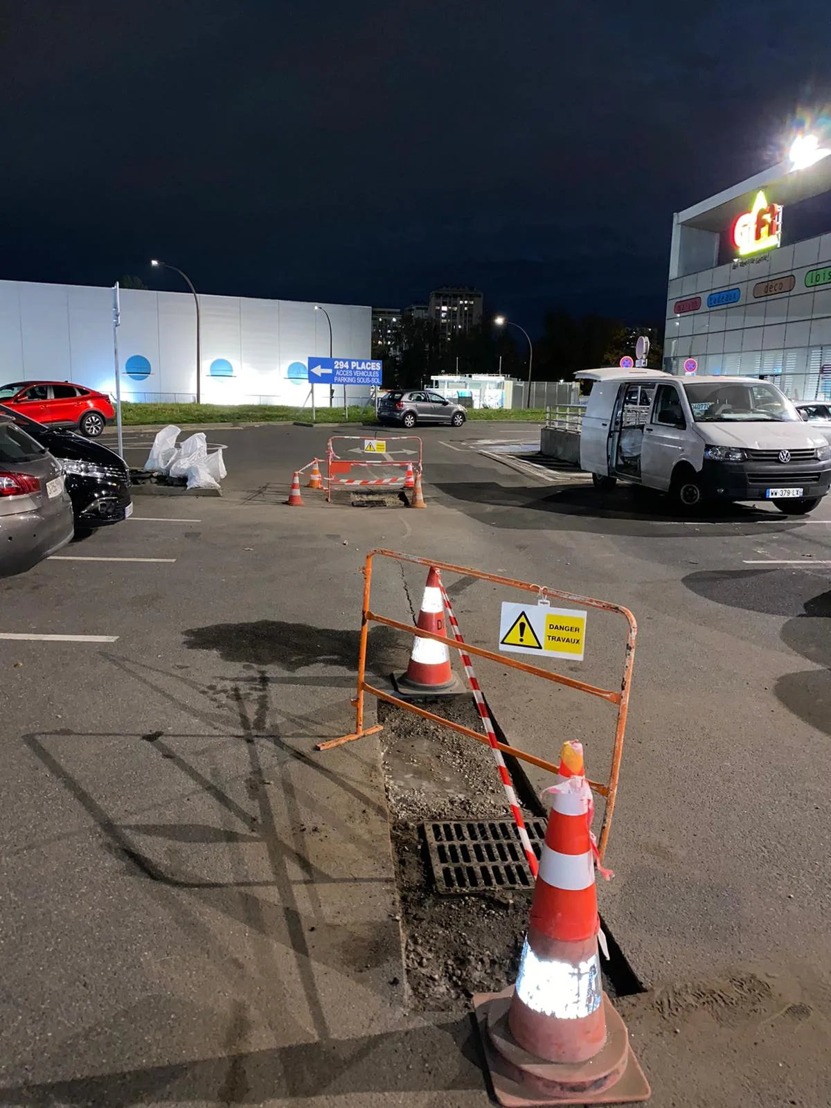 Intervention de nuit débouchage canalisation