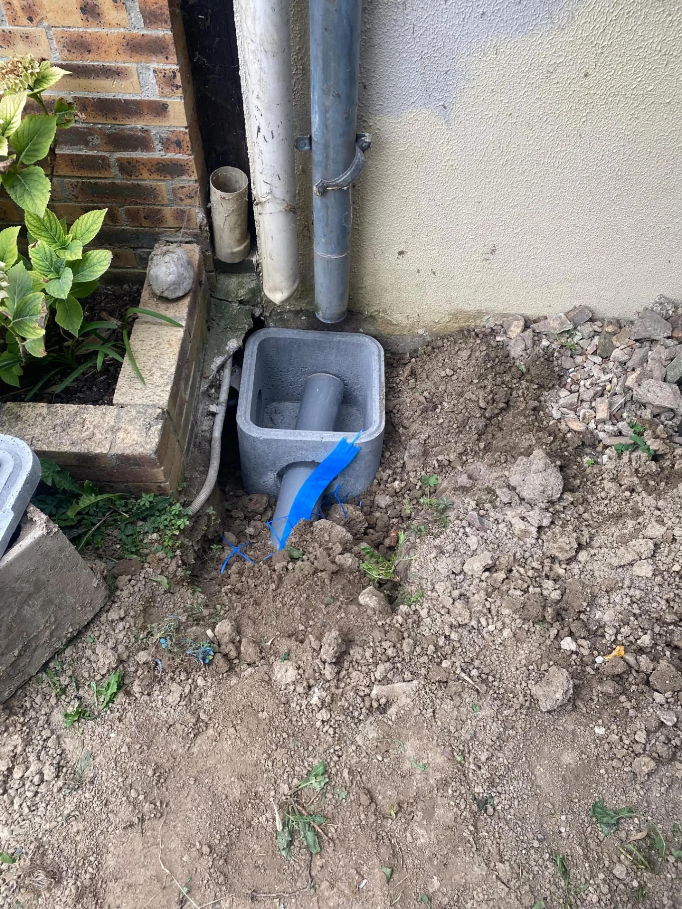 Regard eaux pluviales après curage
